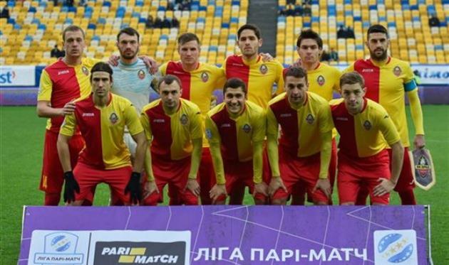 стартовая 11-ка зирки на последний матч первой части чемпионата, богдан заяц