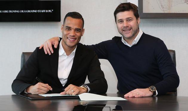 Михел Ворм и Маурисио Почеттино, tottenhamhotspur.com