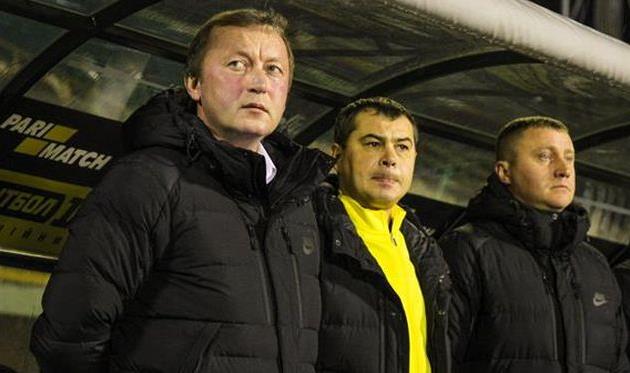 Владимир Шаран (слева), Фото Олега Дубины, Football.ua