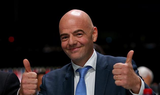 Джанни Инфантино, FIFA.com