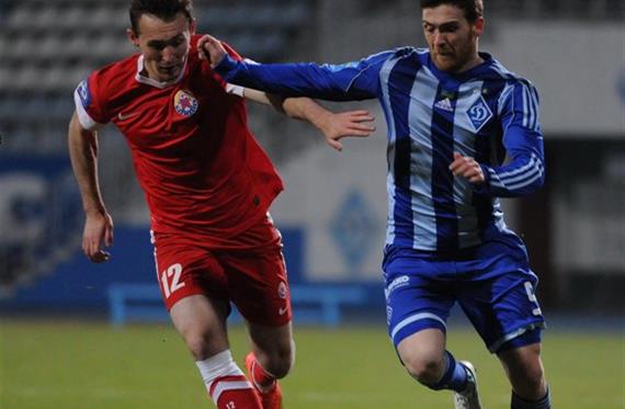 Максим Жичиков (слева), Фото Ильи Хохлова, Football.ua