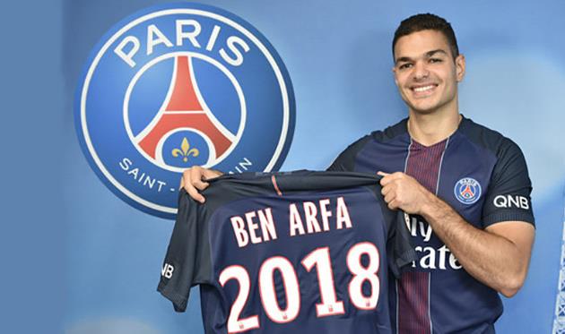 Хатем Бен Арфа, psg.fr