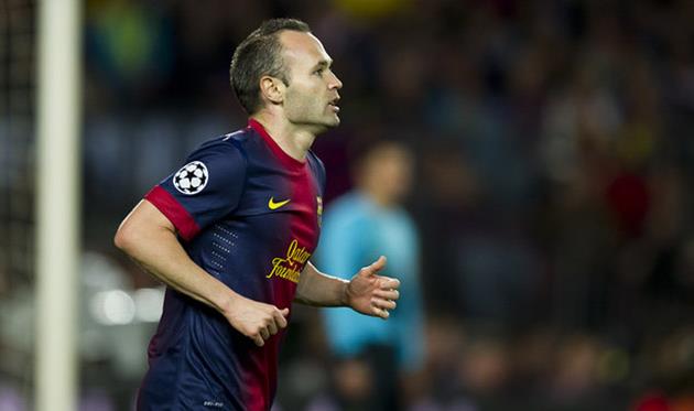 Андрес Инеста, fcbarcelona.com