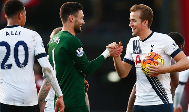 Деле Алли, Уго ЛЬорис и Харри Кейн, tottenhamhotspur.com