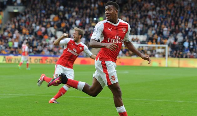 Алекс Ивоби, arsenal.com