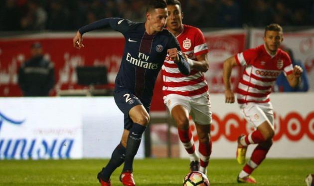 Юлиан Дракслер дебютировал за ПСЖ, psg.fr