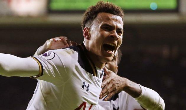 Деле Алли - автор дубля, tottenhamhotspur.com