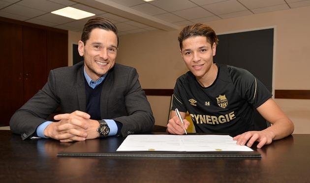 Амин Харит (справа), fcnantes.com