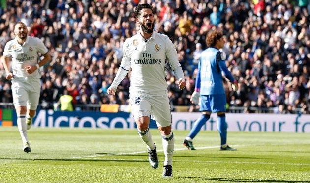 Иско - автор дубля, realmadrid.com