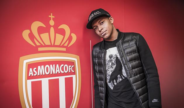 Килиан Мбаппе, asmonaco.com