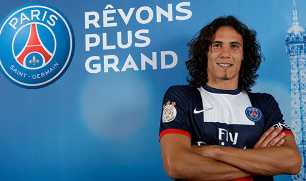 Эдинсон Кавани, psg.fr