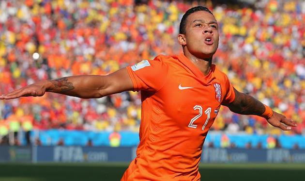 Мемфис Депай, manutd.com