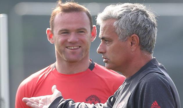 Уэйн Руни и Жозе Моуриньо, manutd.com