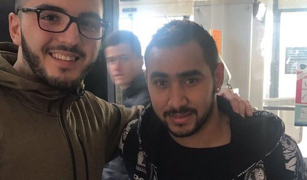 Димитри Пайе (справа), twitter.com/Sabri_SW87