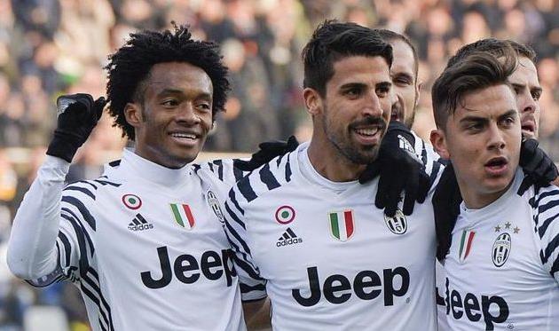 КУАДРАДО, ХЕДИРА И ДИБАЛА, JUVENTUS.COM