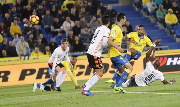 Лас Пальмас красиво переиграл Валенсию