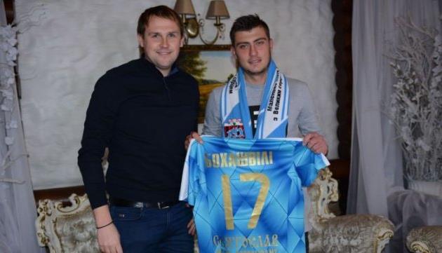 Евгений Бохашвили (справа), fcruh.com