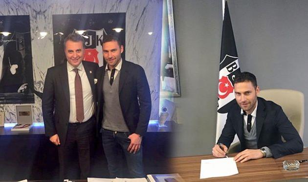 Душко Тошич (справа), bjk.com.tr