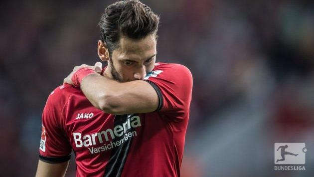 ХАКАН ЧАЛХАНОГЛУ, TWITTER БУНДЕСЛИГИ