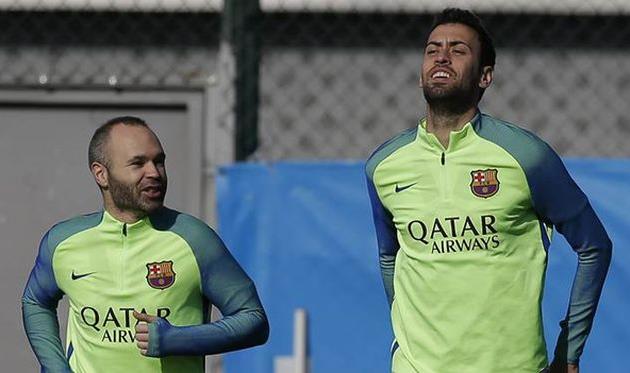 Андрес Иньеста, Серхио Бускетс, AP