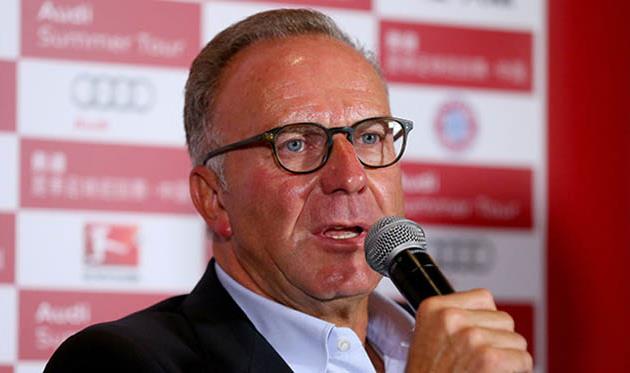 Карл-Хайнц Румменигге, фото фк бавария