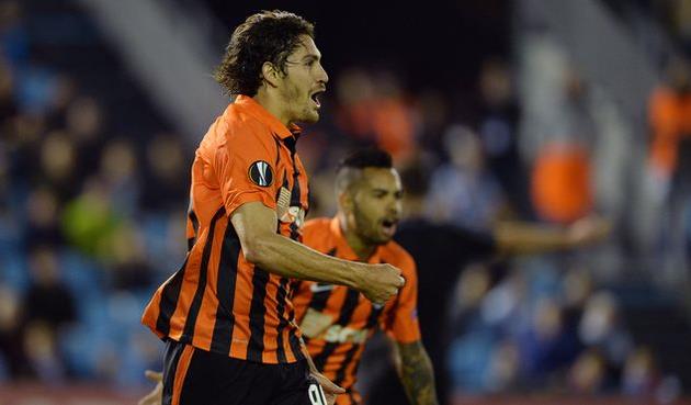 Бланко-Лещук празднует гол в ворота Сельты, uefa.com