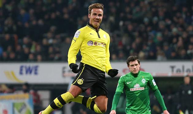 Марио Гетце, bvb.de