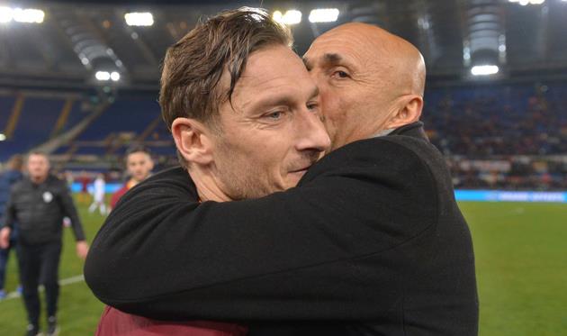 Франческо Тотти и Лучано Спаллетти, Forzaroma.info