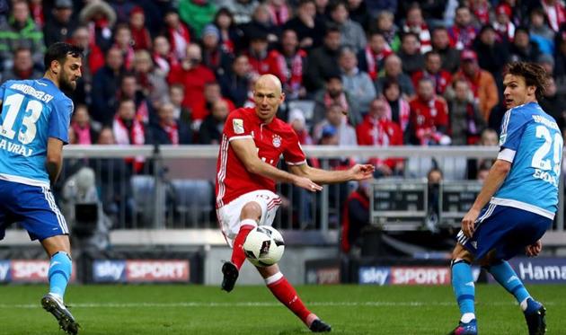 Бавария забила восемь голов Гамбургу, Getty Image