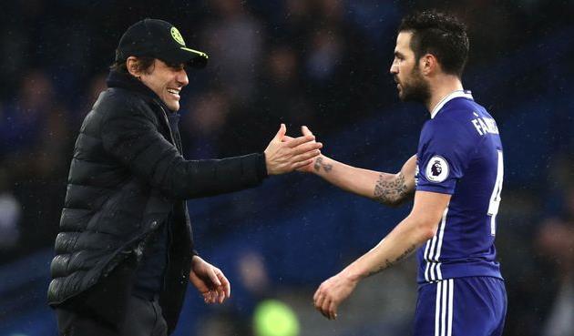 Антонио Конте, Сеск Фабрегас, Getty Images