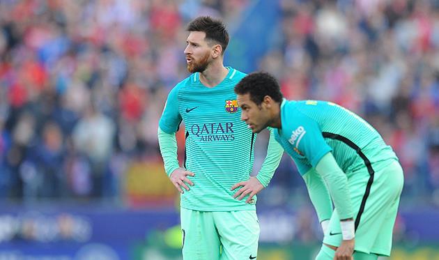 Лионель Месси и Неймар, getty images