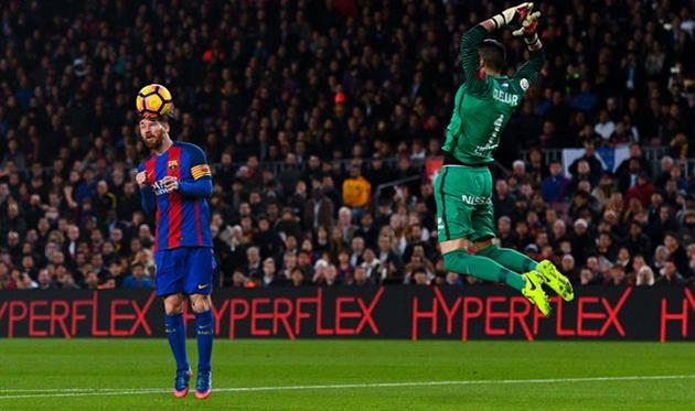 Первый гол Барселоны, getty images