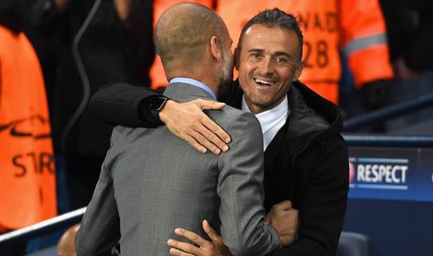 Хосеп Гвардиола и Луис Энрике, getty images