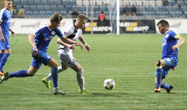 Днепр поделил очки с Черноморцем, ФК Черноморец