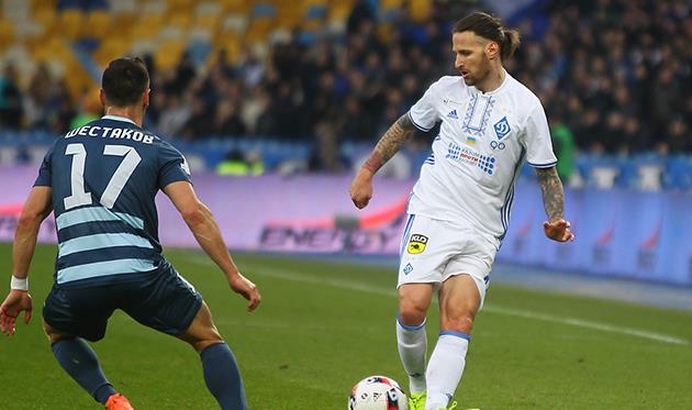 Тамаш Кадар (справа), фото фк динамо киев