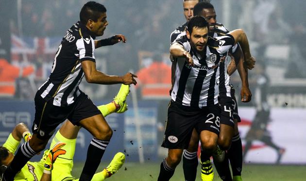 Евгений Шахов открыл счет в матче, twitter.com/Super_League_GR