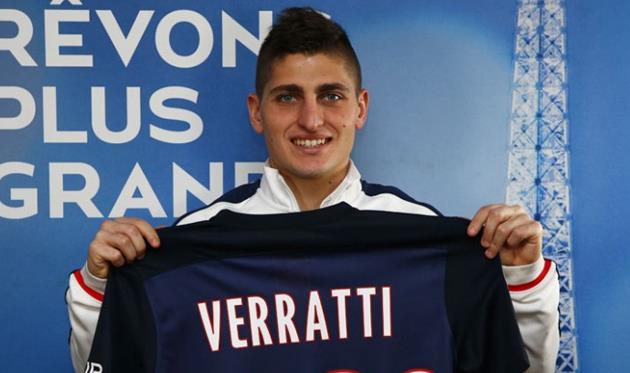 Марко Верратти, psg.fr