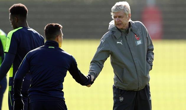 Алексис Санчес и Арсен Венгер, twitter.com/TeleFootball