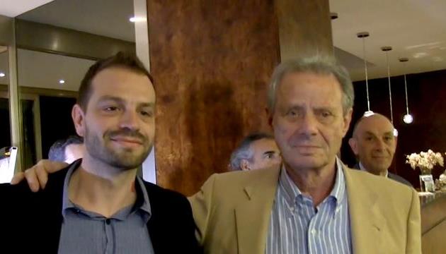 Пол Баккальини (слева) и Маурисио Дзампарини, Corriere del Mezzogiorno