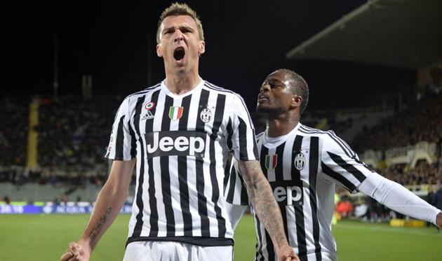 Марио Манджукич и Патрис Эвра, IconSport