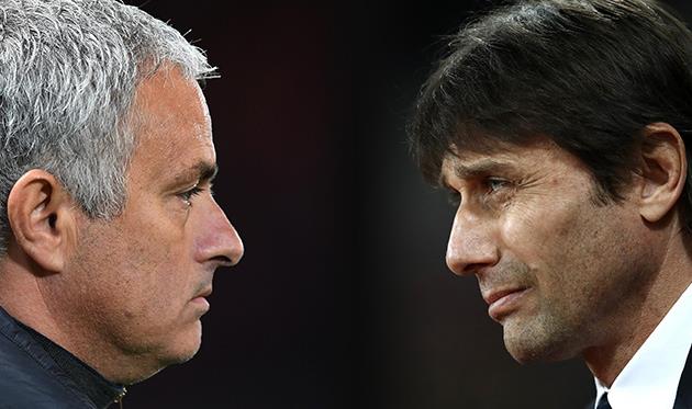 Жозе Моуриньо и Антонио Конте, getty images