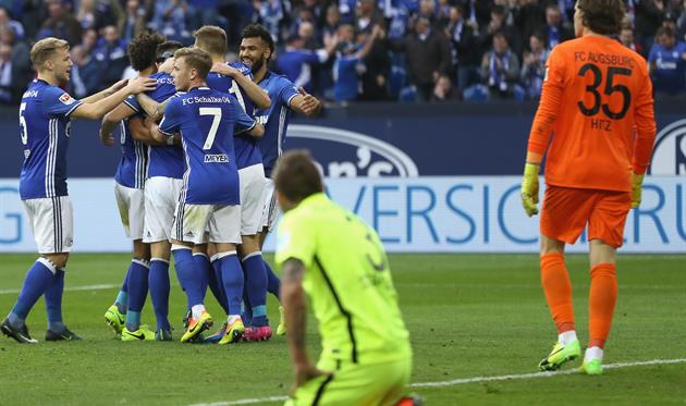 ШАЛЬКЕ - АУГСБУРГ 3:0, GETTY IMAGES