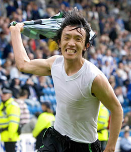 Накамура снова спасает Селтик, dailymail.co.uk