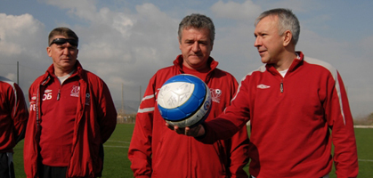 Олег Блохин, Андрей Баль, Юрий Белоус, фото fcmoscow.ru