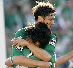 Бетис празднует, фото Marca