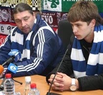 Босс и Кравец, фото fcdynamo.kiev.ua