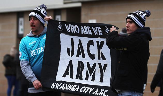 Болельщики Суонси, getty images