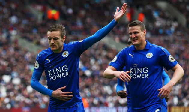 Джейми Варди и Роберт Хут, Getty Images