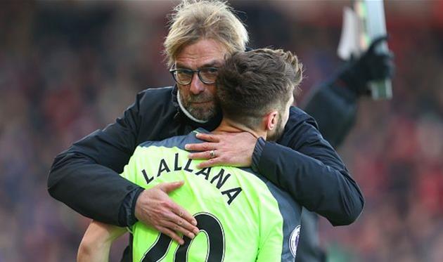 Адам Лаллана, Юрген Клопп, Getty Images