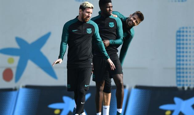 ЛИОНЕЛЬ МЕССИ, САМУЭЛЬ УМТИТИ И ЖЕРАР ПИКЕ, GETTY IMAGES